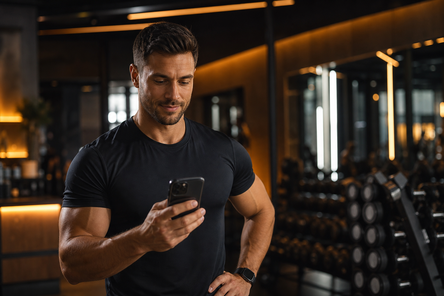 Personal trainer automation background
